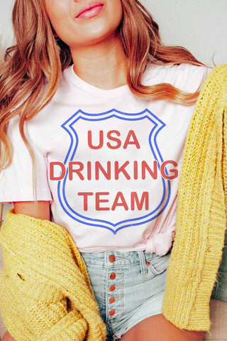 USA Drinking Team Graphic Tee | JQ Clothing Co.