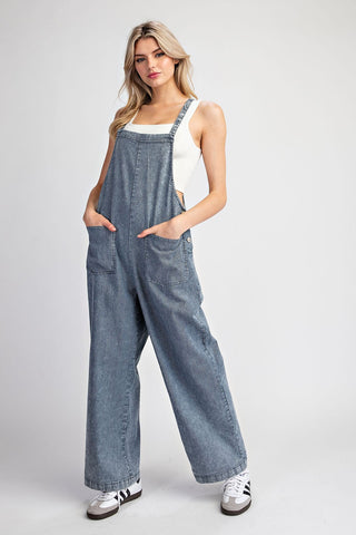 Preppy Pinstriped Open Pocket Jumpsuit | JQ Clothing Co.