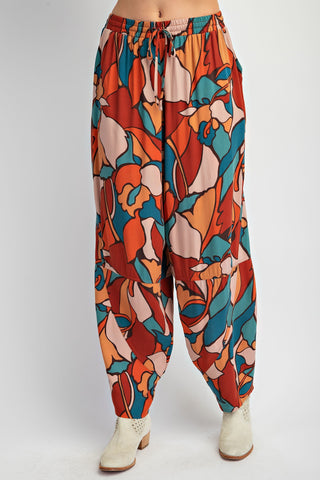 Cherish Challis Printed Pants | JQ Clothing Co.