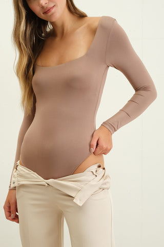 Seamless Square Neck Bodysuit | JQ Clothing Co.