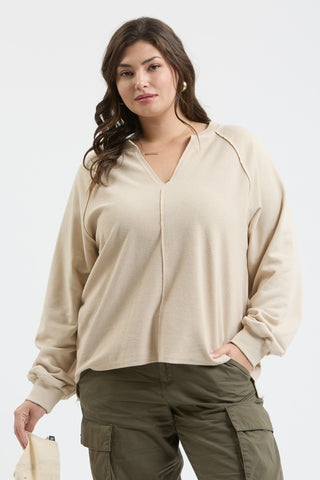 Curvy Relaxed Knit Top | JQ Clothing Co.