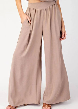 Coco Solid Wide Leg Pants