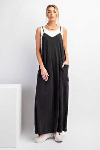 Spaghetti Strap Span Jumpsuit