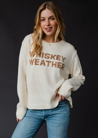 Ivory Whiskey Weather Sweater | JQ Clothing Co.