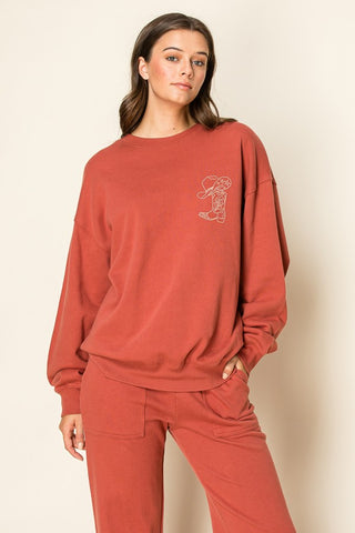 Cowboy Hat and Boot Sweatshirt | JQ Clothing Co.