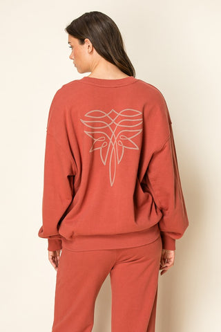 Cowboy Hat and Boot Sweatshirt | JQ Clothing Co.