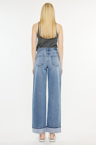 Kancan Wide Leg Jean