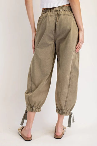 Fern Flap Pocket Cargo Jogger Pants
