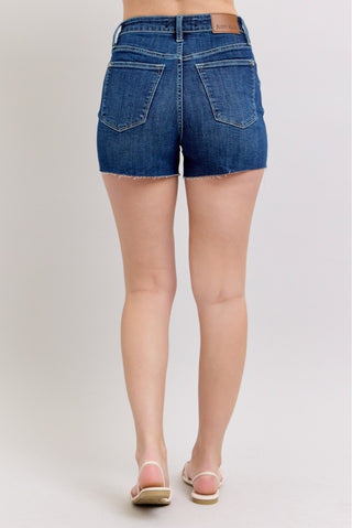 JB Criss-cross Waistband HW Shorts