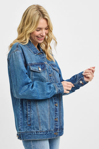 Risen Oversized Denim Jackets