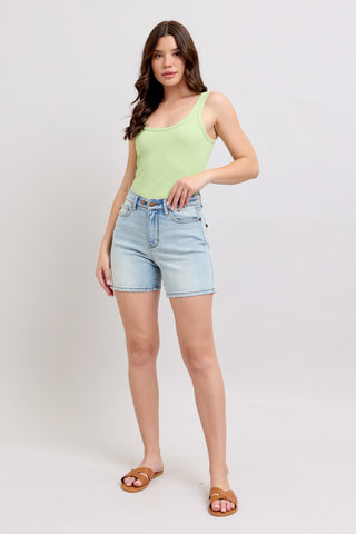 JB 2 Button Mid Length Dad Shorts | JQ Clothing Co.