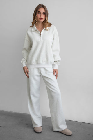 Lani Cloud Fleece Wide Leg Sweat Set