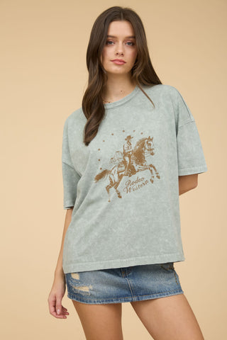 Rodeo Western SS Knit T-Shirt