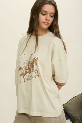 Rodeo Western SS Knit T-Shirt