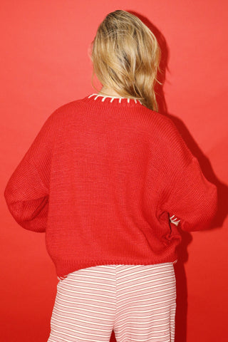 Lucky Baby Stitch Western Rider Sweater