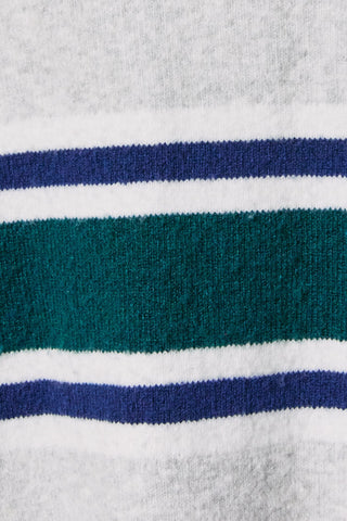 Green Multi Striped Soft Knit Cardigan