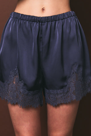 Elastic Waist MR Lace Trim Shorts