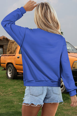 Reversible Mock Neck Sweatshirt