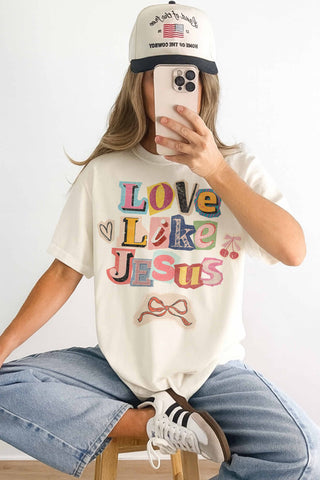 Love Like Jesus Vintage Graphic Tee | JQ Clothing Co.
