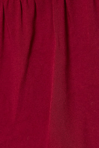 V-Neckline Top With Lace Trim