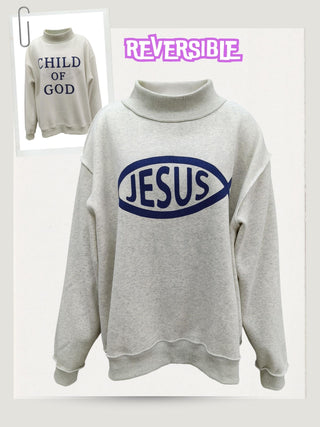 Jesus & Child of God Rev Sweatshirt