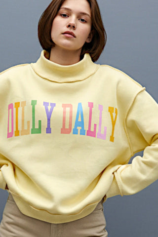 Dilly Dally Reversible Sweatshirt | JQ Clothing Co.
