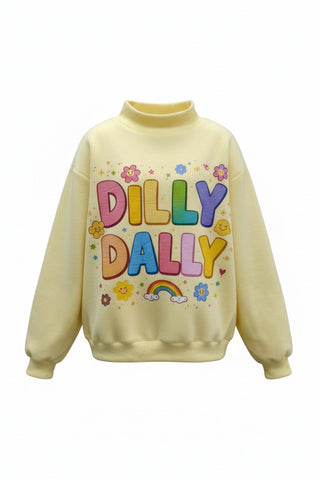 Dilly Dally Reversible Sweatshirt | JQ Clothing Co.