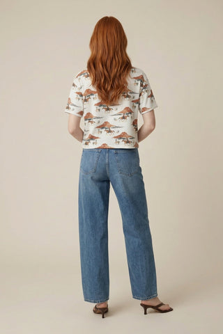 Cowboy Western Printed T-shirt