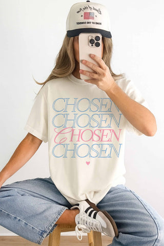 Repeating Chosen Graphic Tee | JQ Clothing Co.