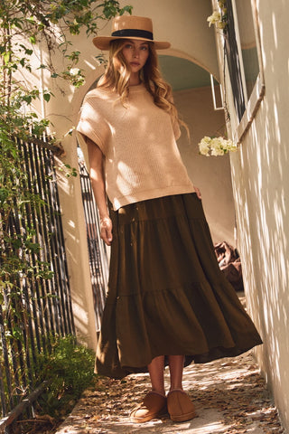 long sleeve twofer sweater midi dress Twofer Long Sleeve Sweater Dress (Women)