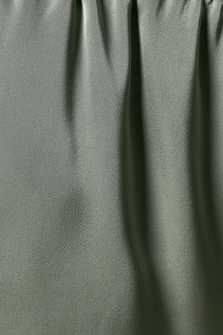 Lace Trim Wide Leg Pants Set