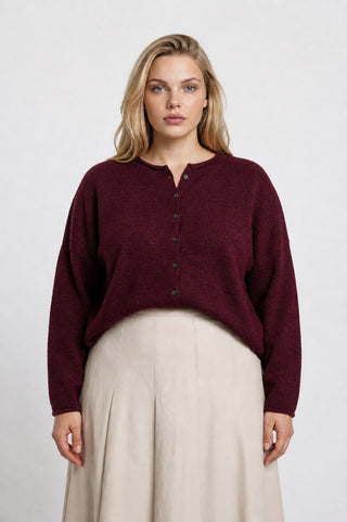 Curvy Lightweight Knit Cardigan