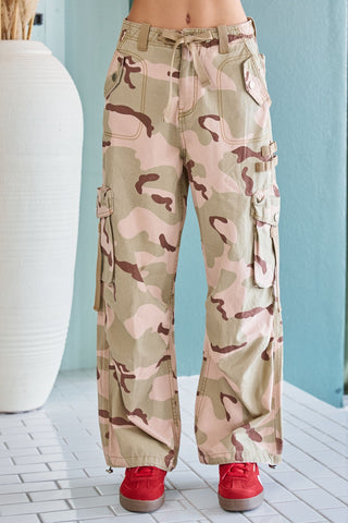 Desert Camo Utility Cargo Pants