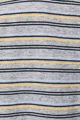 Oversized Short Sleeve Stripe Top
