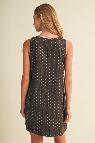 Patch Pocket Mod Polka Dot Dress