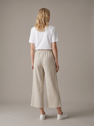 Textured Knit Dolman Sleeve Cropped Wide-Leg Set