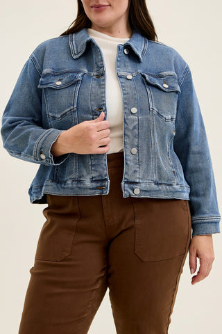 Curvy JB Cicly Trucker Jacket