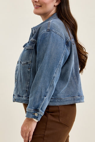 Curvy JB Cicly Trucker Jacket