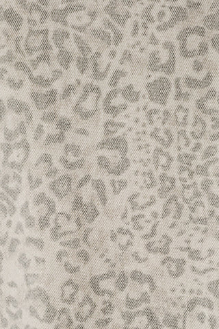 Animal Print Long Sleeve Barn Jacket
