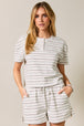 H Grey - Multi Stripe