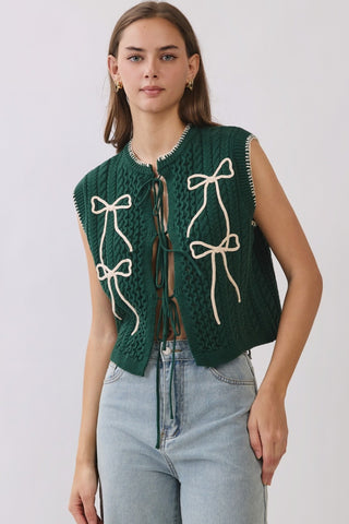 Chunky Knit Sweater Vest