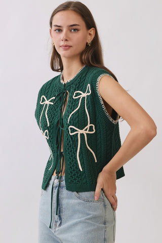 Chunky Knit Sweater Vest