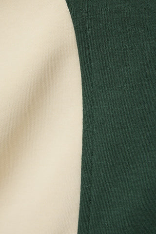 LS Color Block Polo Sweatshirt