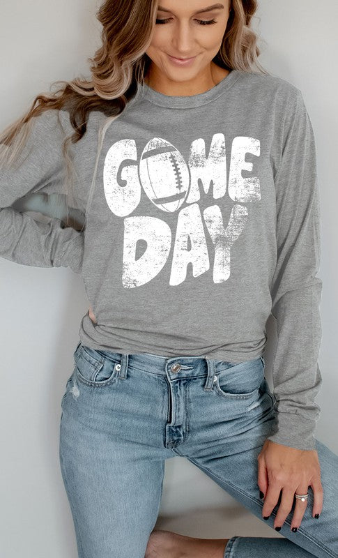 Vintage Worn Game Day Long Sleeve | JQ Clothing Co.