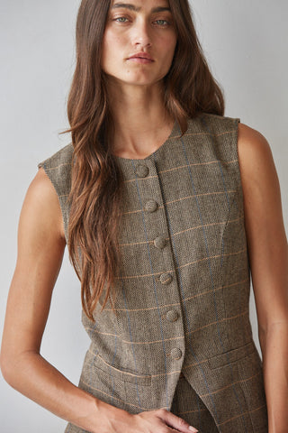 Charlene Buttondown Top