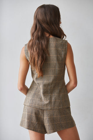 Charlene Buttondown Top