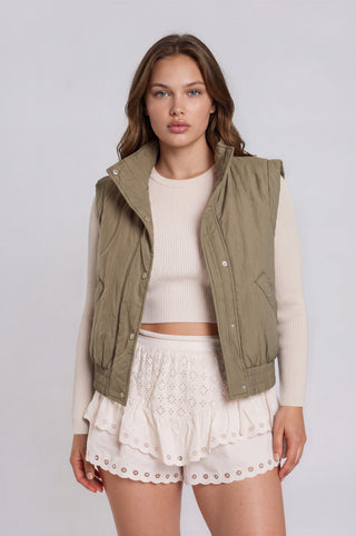 Curvy Trailside Puffer Vest