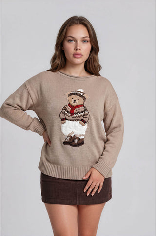 Curvy Teddy Tales Pullover