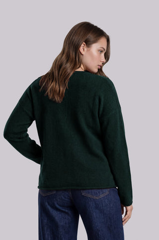 Curvy Fireside Seam Sweater