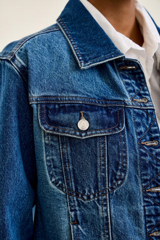 JB Trucker Jacket W/ Vintage Styling